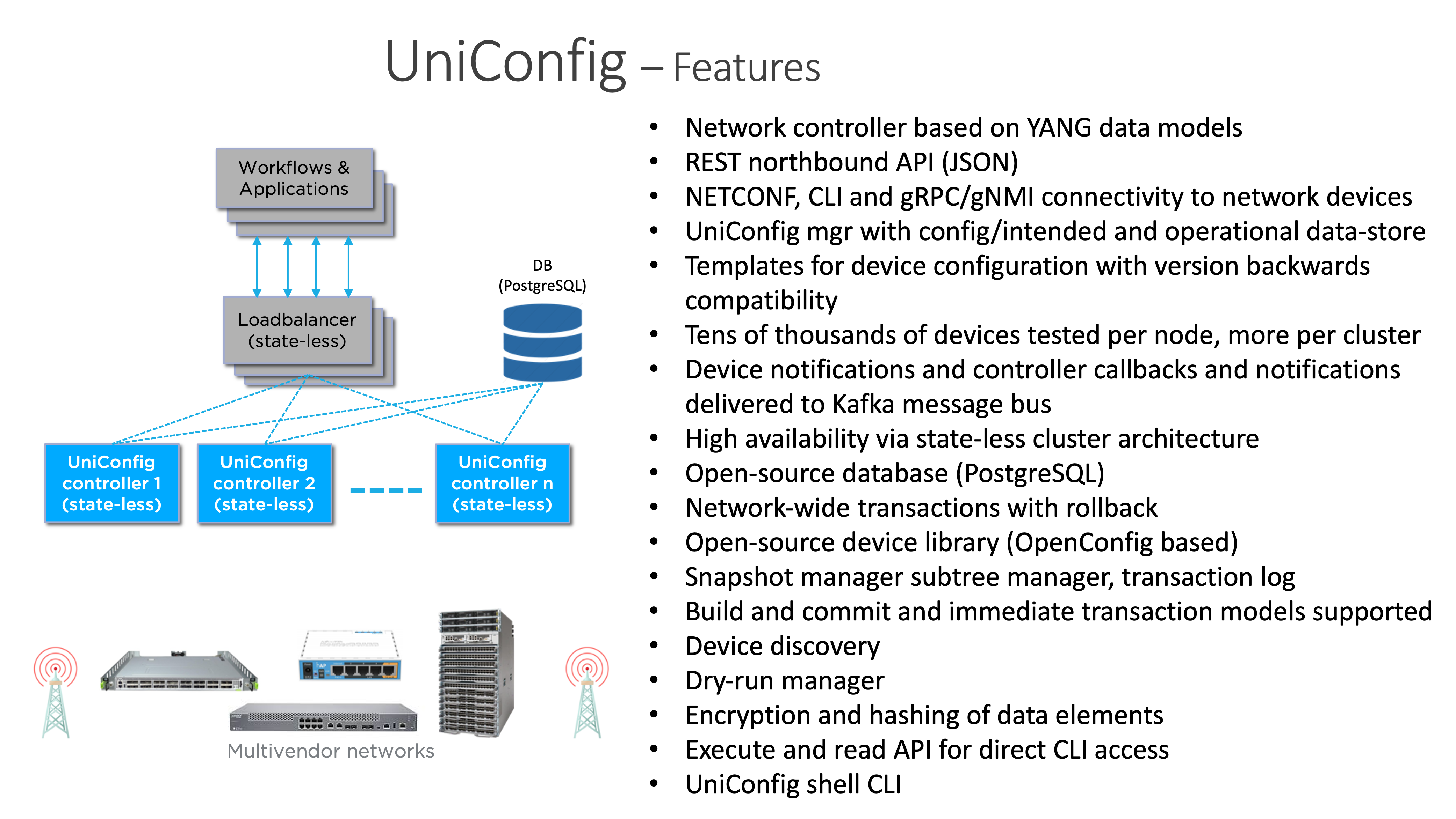 UniConfig features